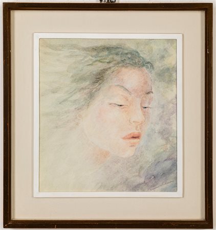 Gemma Vercelli (Torino 1916 - Montecarlo 1995)  - La brezza, 1965