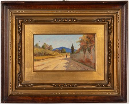 Edgardo De Benedetti (Bergamo 1900 - ?)  - Paesaggio,  