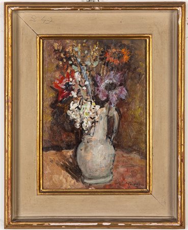 Giorgio Valenzin (Pordenone 1903 - Venezia 1978)  - Fiori, 1952