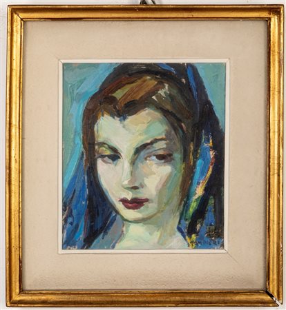 Giuseppe Tampieri (Lugo 1918 - Faenza 2014)  - Figura femminile, 1953