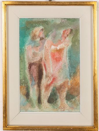 Giorgio Michetti (Viareggio 1912 - 2019)  - Due donne, 1968