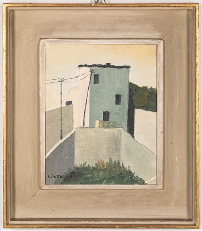 Emilia Tuttobene (Catania 1915 - ?)  - Case di Mazzarò, 1952