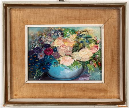 Anna Claudi (Serrapetrona 1894 - Roma 1976)  - Fiori, 1959