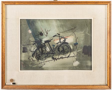 Antonio Simionato (Modena 1934 - ?)  - Bicicletta, 1961
