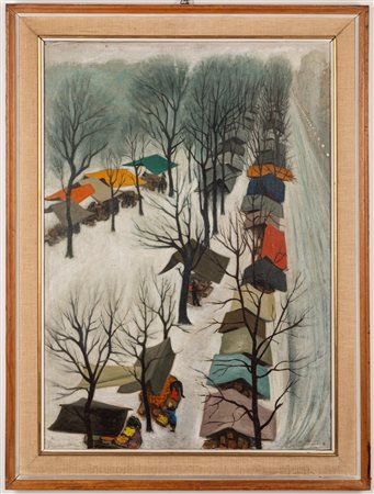 Tiziana Fantini ( )  - Mercato sui bastioni, 1961