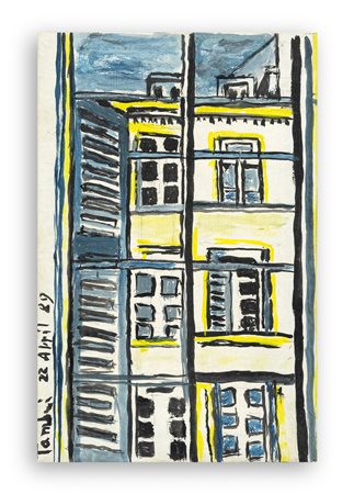 ORFEO TAMBURI (1910-1994) - Senza Titolo, 1989