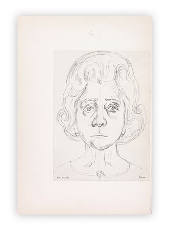 EUGÈNE BERMAN (1899-1972) - Senza Titolo, 1969