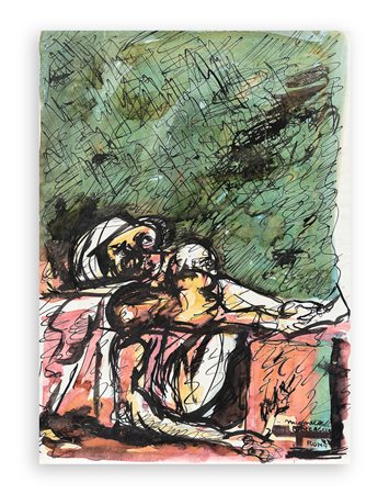 GIUSEPPE MIGNECO (1908-1997) - Senza Titolo, 1978