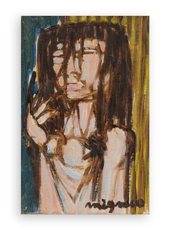 GIUSEPPE MIGNECO (1908-1997) - Donna Bruna, 1962