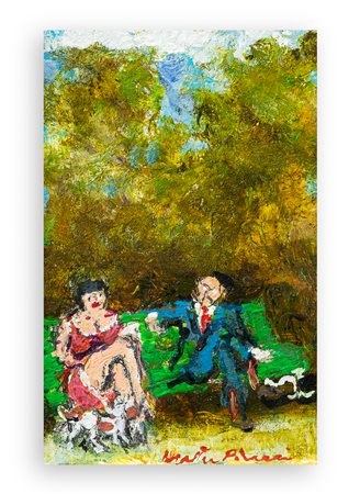 WALTER PIACESI (1929-2022) - Giardino pubblico, 2013