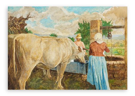 CESARE PERUZZI (1894-1995) - Senza Titolo