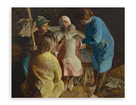 CESARE PERUZZI (1894-1995) - Senza Titolo