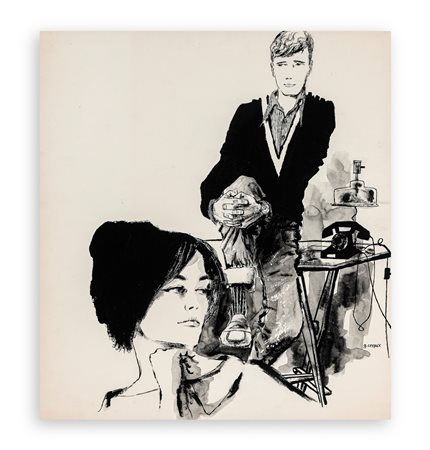 GUIDO CREPAX (1933-2003) - Senza Titolo (Valeria ritorna), 1962-1965