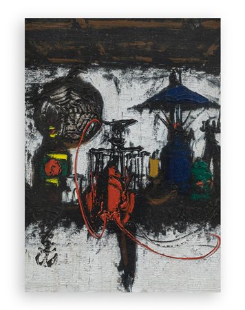 GENNARO PICINNI (1933) - L'aragosta (Natura morta), 1962