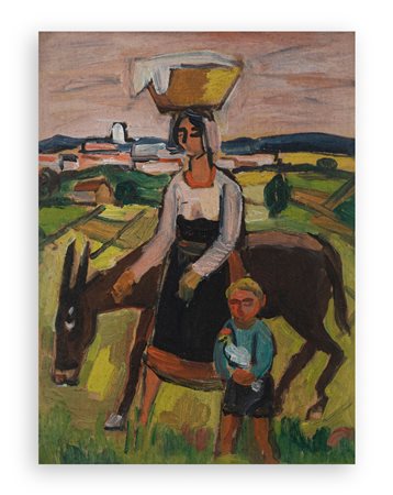 MANLIO SARRA (1910-1986) - Ciociara, 1954