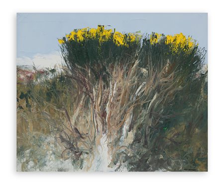 GIANCARLO CAZZANIGA (1930-2013) - Ginestra al Conero, 1981