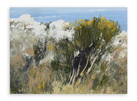 GIANCARLO CAZZANIGA (1930-2013) - Ginestre