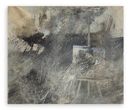 GIUSEPPE BANCHIERI (1927-1994) - Il quadro all'aperto, 1965
