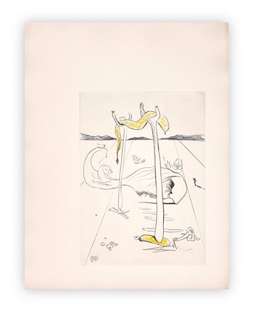SALVADOR DALÌ (1904-1989) - Senza Titolo, 1974