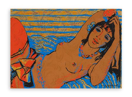 SALVATORE FIUME (1915-1997) - Senza Titolo (Somala)