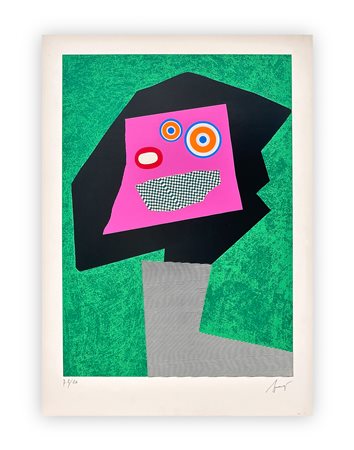 ENRICO BAJ (1927-2003) - Personaggio, 1969