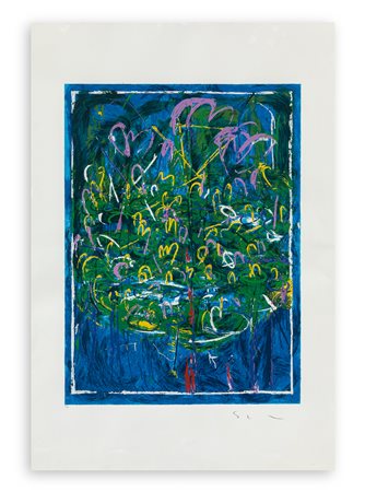 MARIO SCHIFANO (1934-1998) - Senza Titolo