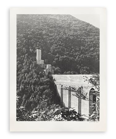 CHRISTO (1935-2020) - Wrapped Fountain and Wrapped Tower, Spoleto, 1968, 1972