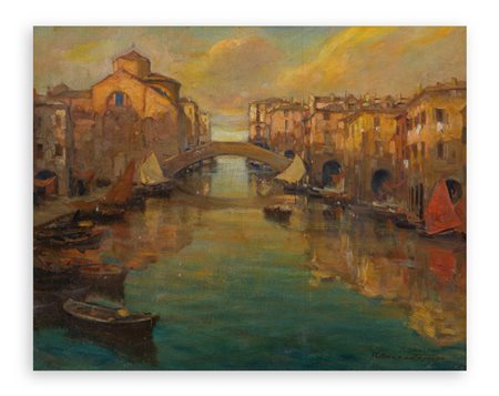 ATTILIO ACHILLE BOZZATO (1886-1954) - Senza Titolo, 1930