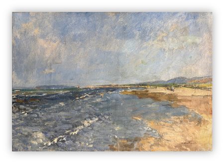 VITTORIO AGOSTINO CASTAGNETO (1875-1958) - Senza Titolo