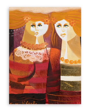 VITTORIO MARIA DI CARLO (1937-2015) - Le amiche, 2006