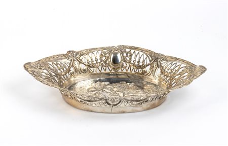  Cestino in argento - Germania (?), fine XIX secolo 