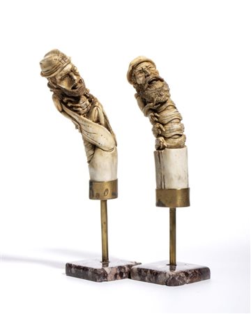 
 Coppia figure grottesche  - Centro Europa, XIX-XX secolo