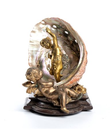  Composizione con conchiglia  - Italia, fine XIX secolo