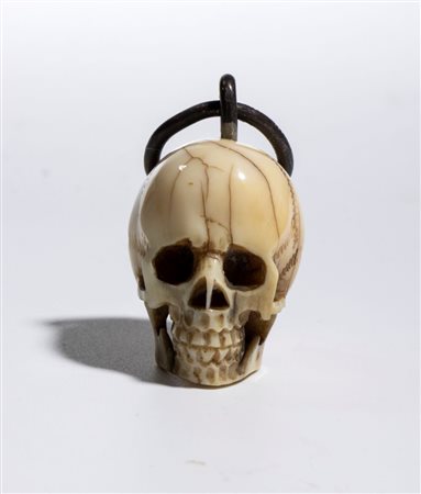  Teschio in avorio  - Europa, XVIII secolo