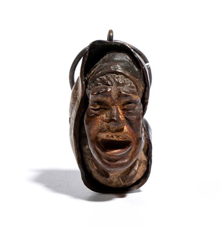  Figura di appestato in legno - Europa, XIX secolo