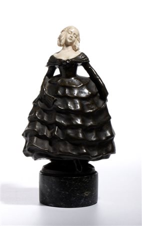 L. LUGERTH - Arthur Rubinstein
(1885 - 1915) Scultura in bronzo e avorio - 