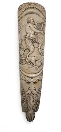  Raspa per tabacco in avorio - Francia,  XVIII secolo