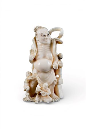  Okimono in avorio - Giappone, XIX secolo