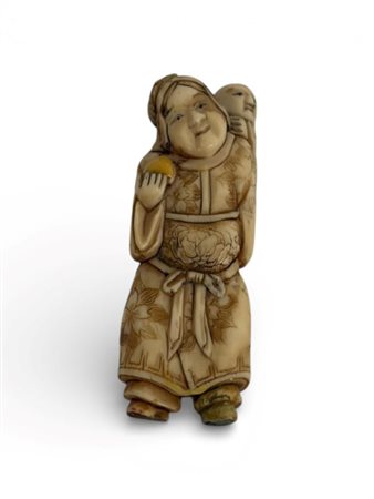  Netsuke in avorio - Giappone, periodo Edo
