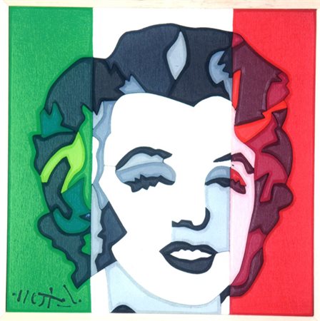 UGO NESPOLO "Marilyn due nazioni" anni 2000