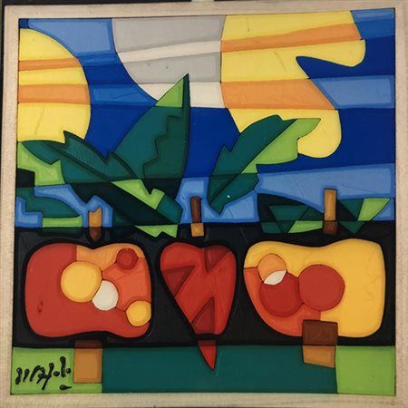 UGO NESPOLO "Summer time" anni 2000