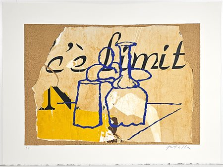 Mimmo Rotella , “Morandiana” 
