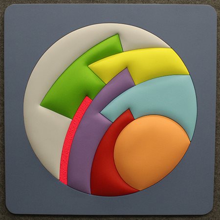 SAMUELE VENTANNI, "Introiezione: colorful circle", anni 2000