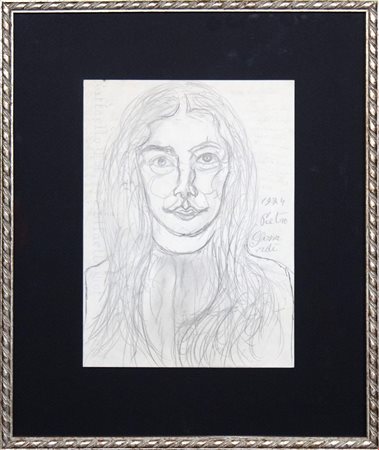 Pietro Ghizzardi, Ritratto di Ragazza, 1974
