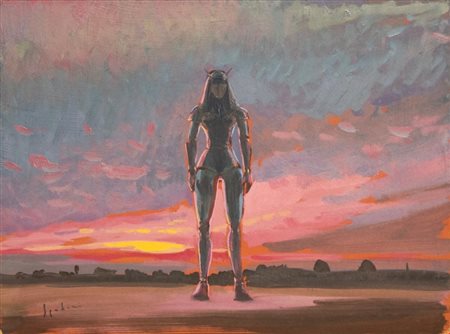 Fabrizio Spadini, Alba, 2017
