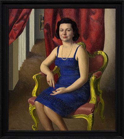 Ugo  Celada da Virgilio, Senza titolo, fine anni Quaranta
