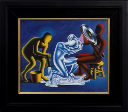 Mark Kostabi, Defiant Dissolution, 2023/24

