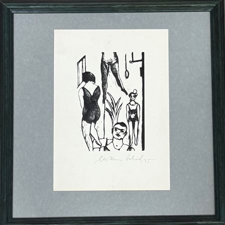 Christian Schad, ZIRKUSSZENE (150), 1925