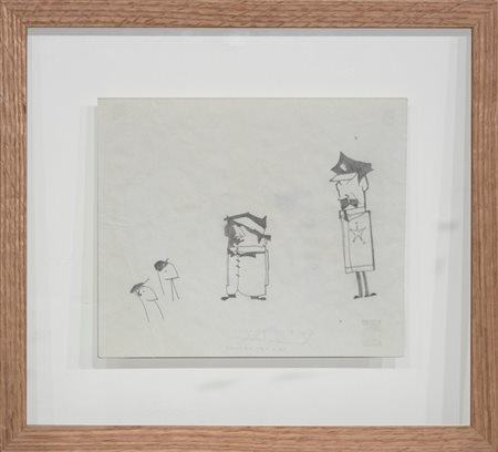 Pino Pascali, Al Cafone e Policeman, 1964/65