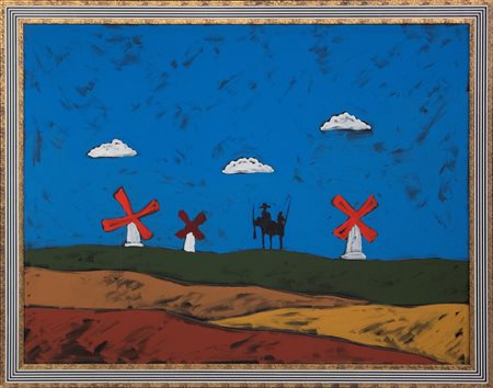 Tano Festa, Don Chisciotte, 1986
